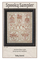 SPOOKY SAMPLER digital pattern