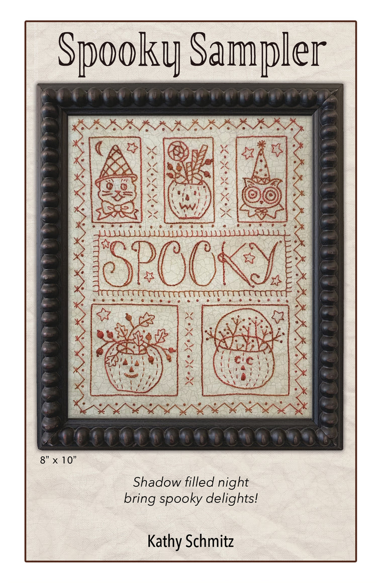SPOOKY SAMPLER digital pattern