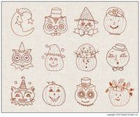10 - FRIGHT NIGHT designs for October PDF DOWNLOAD