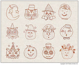 10 - FRIGHT NIGHT designs for October PDF DOWNLOAD