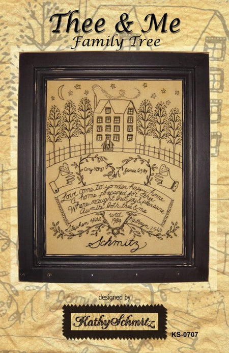 Thee & Me Family Tree - PDF PATTERN